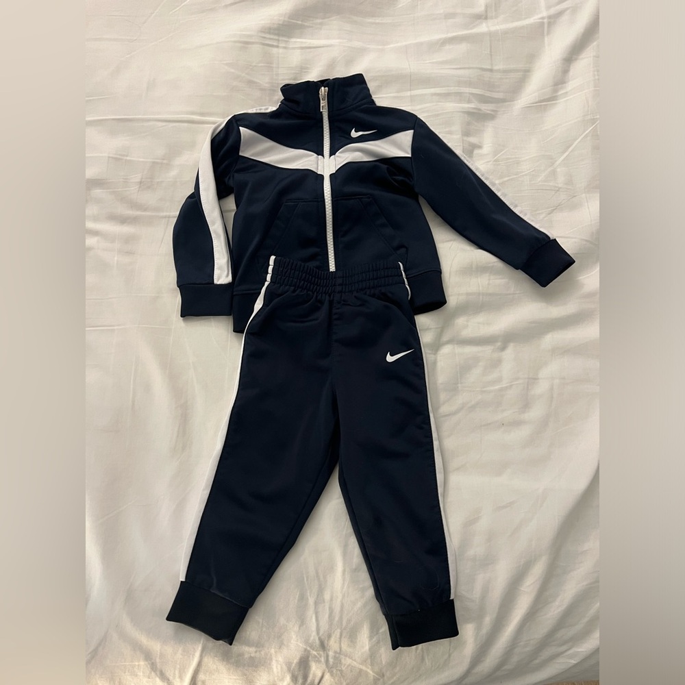 Nike Kids Navy Tracksuit